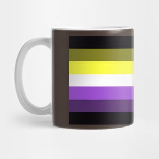 Custom-Colored Nonbinary Pride Flag Mug